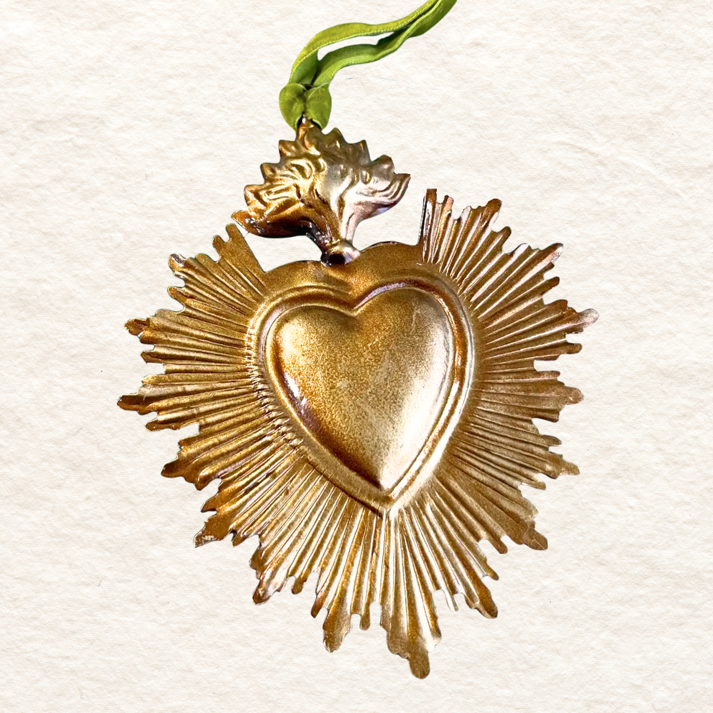Sacred Heart of Jesus Catholic Christmas Ornament