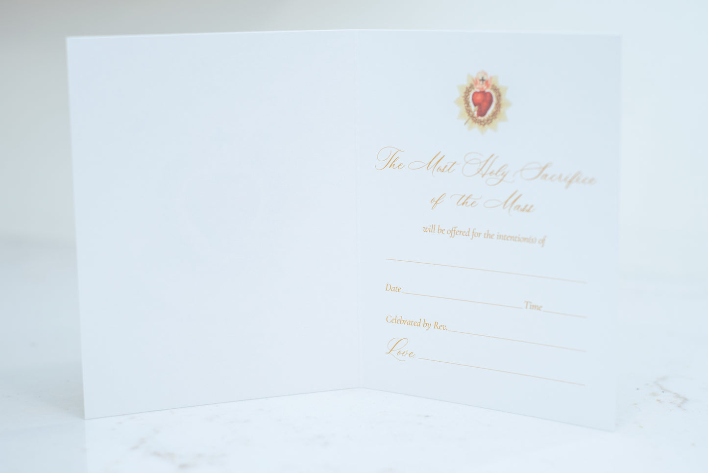 Catholic Mass Cards, Wedding Feast at Cana, Marriage Mass Intention Cards, with optional Mass scheduling