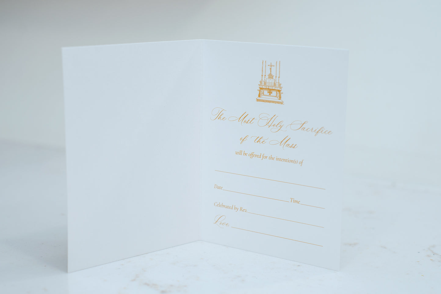 Catholic Mass Cards, Priest Ordination, Mass Intention Cards, with optional Mass scheduling