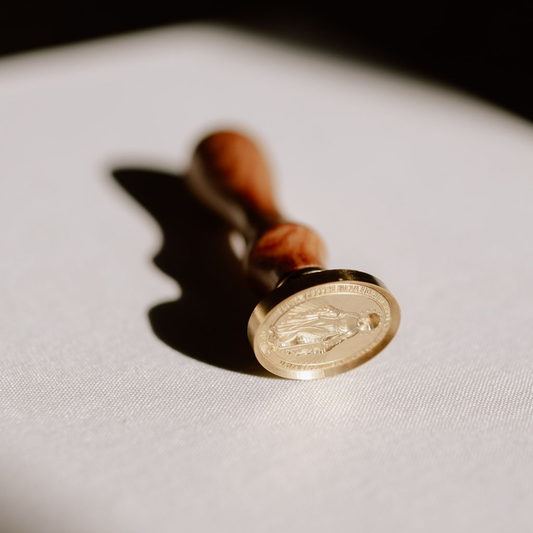 Catholic Wax Seal Stamps, Miraculous Medal (Front)