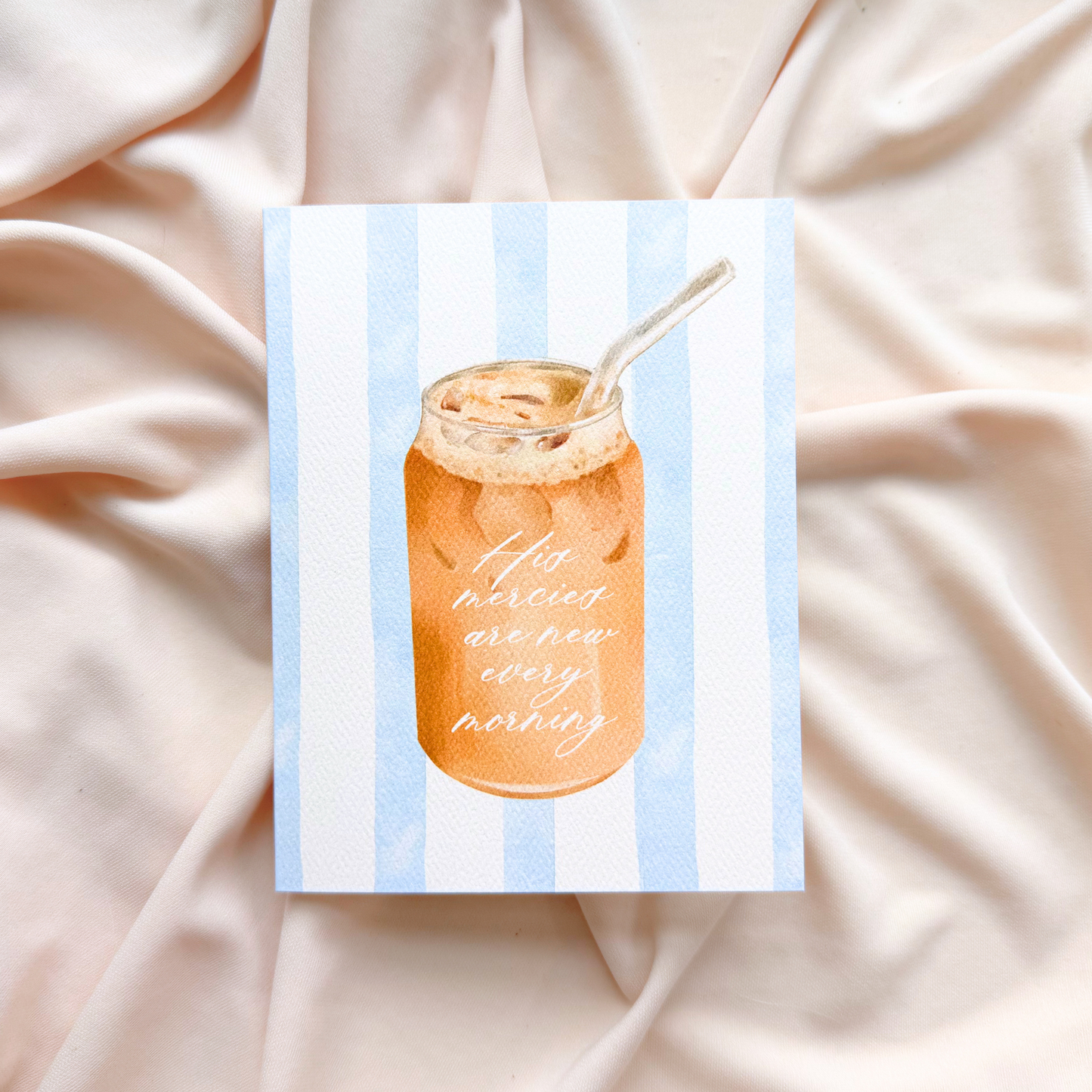 Catholic Greeting Card, His mercies are new every morning