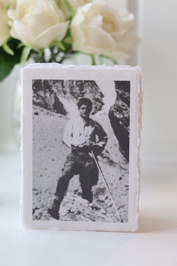 St. Pier Giorgio Frassati Verso L'Alto Catholic Stationery Gift Set