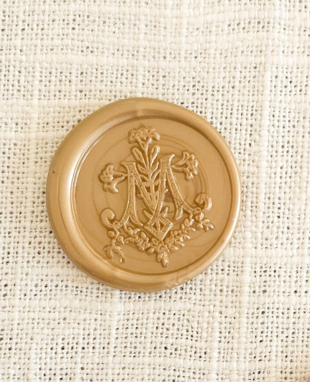 Marian Cross Pre-Made Catholic Wax Seals - 10 pack