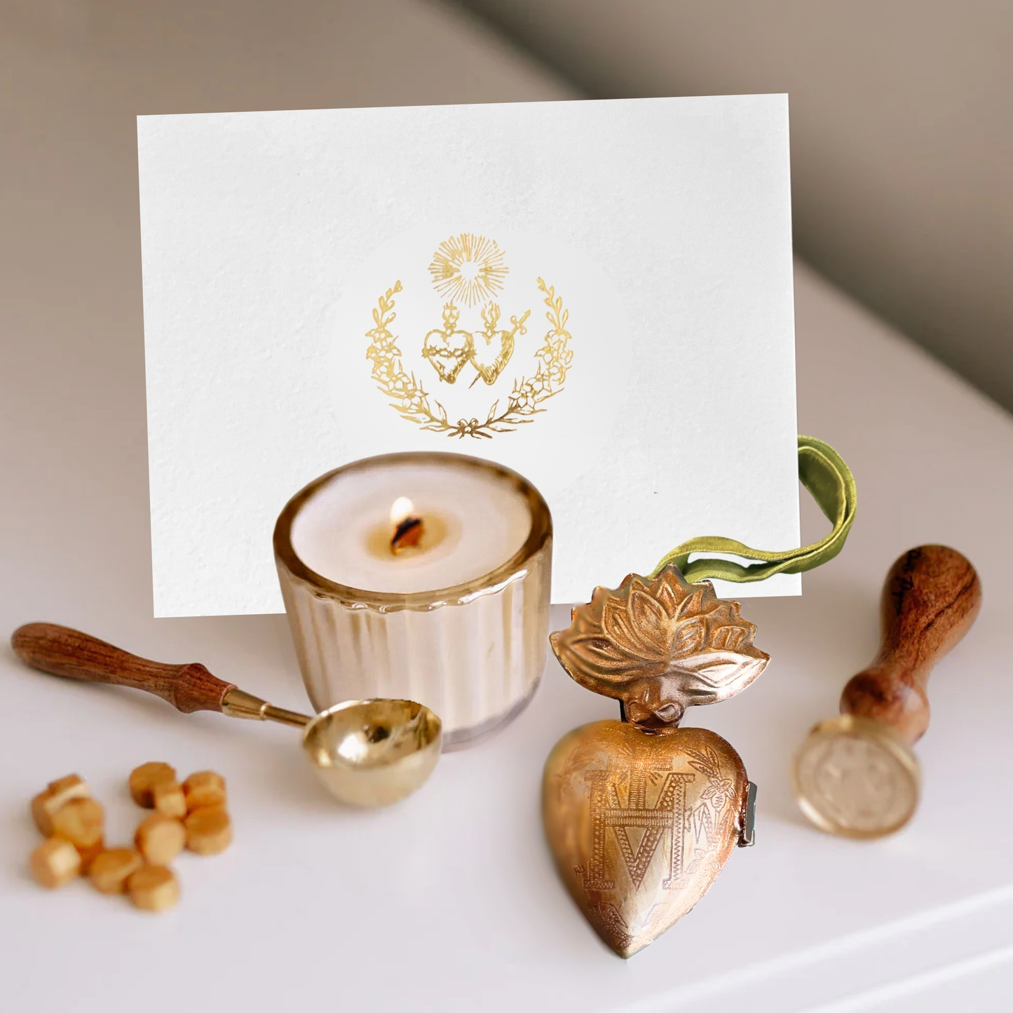 The Best Catholic Christmas Gift for Catholic Makers | DIY Wax Seal Kit Gift Bundle