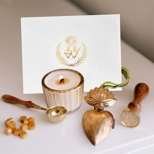 The Best Catholic Christmas Gift for Catholic Makers | DIY Wax Seal Kit Gift Bundle