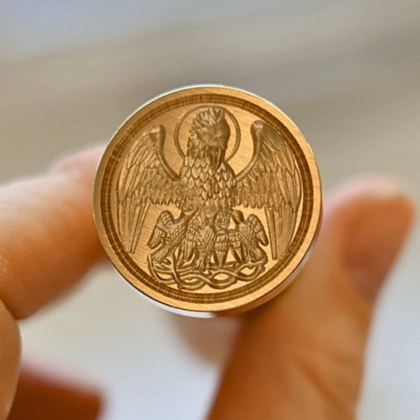 The Best Catholic Gift for Priests | Pelican Sacrifice DIY Wax Seal Kit | Includes Gold Foil Priest Card for Gifting