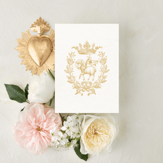 Catholic Mass Cards, Agnus Dei, Mass Intention Cards with optional Mass Scheduling