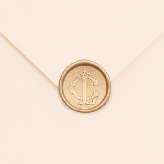 Personalized Monogram Pre-Made Wax Seals