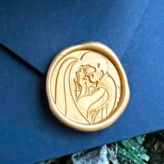 Holy Family Catholic Christmas Premade Wax Seals - 10 pack