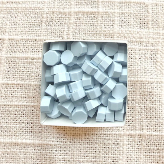 Light Blue Sealing Wax Beads