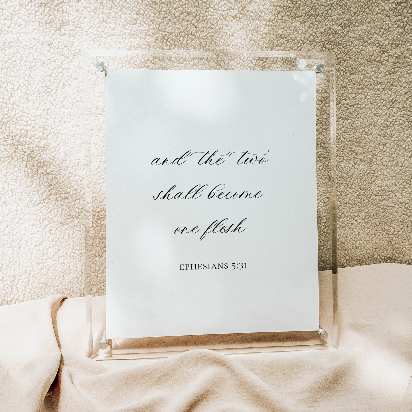 Day-of Catholic Wedding Signage