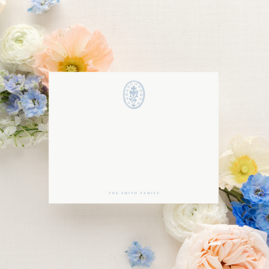 Miraculous Medal, Personalized Catholic Stationery Set