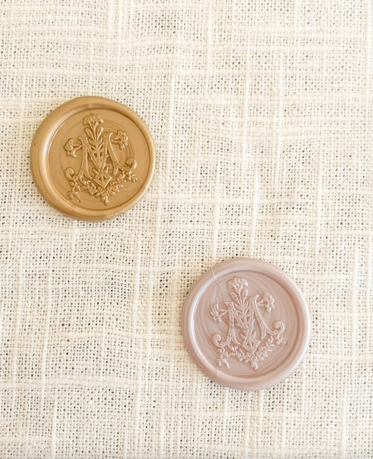 Marian Cross Pre-Made Catholic Wax Seals - 10 pack